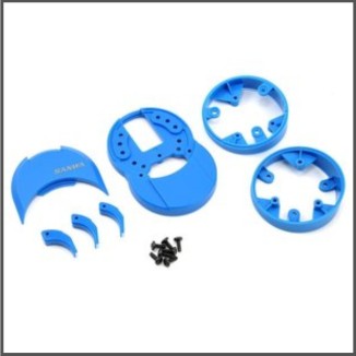 Impugnatura colorata M12-S blu RADIO/SERVO SANWA