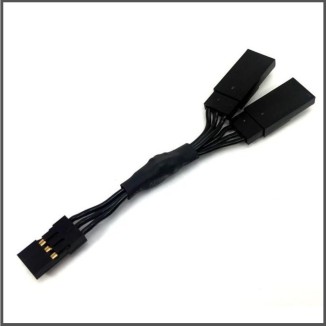 Wire Extender Servo 45 mm - plug Z black RADIO/SERVO SANWA