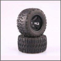 2PCS/SET MT TIRE SET MOUNTED/ 12MM (L6061)