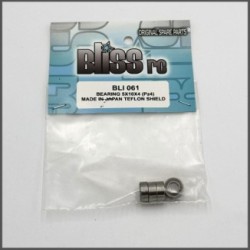 Clutchbell bearings. 5x10x4 (4 pcs - japan) teflon shield (BLI061)