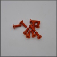 Countersunk screw 3x10 orange (MZ1280)