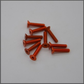 Countersunk screw 3x14 orange (MZ1282)