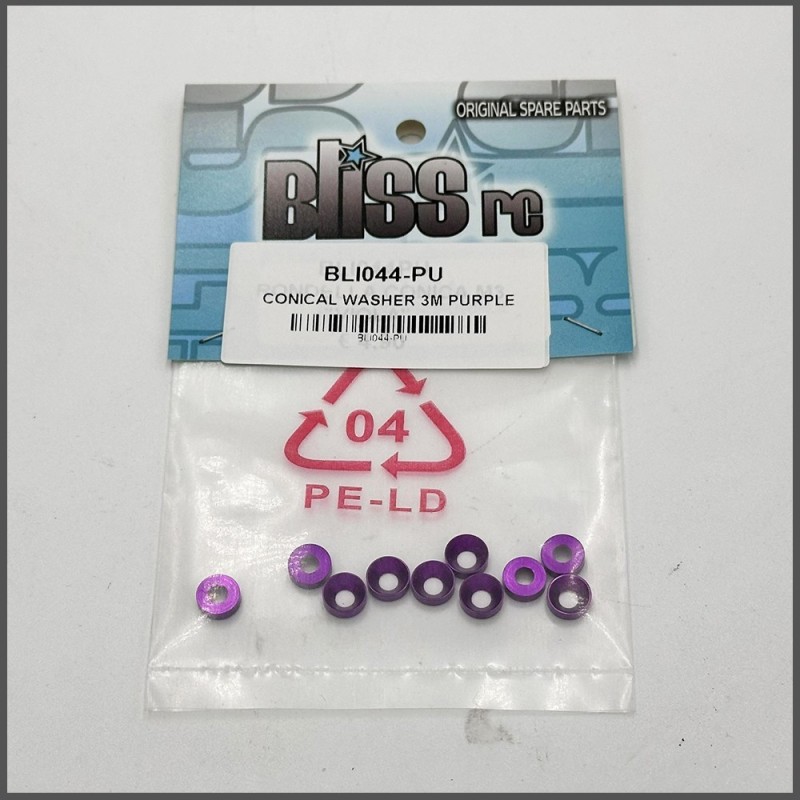 Conical washer 3 m purple (BLI044PU)