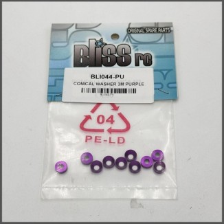 Conical washer 3 m purple (BLI044PU)