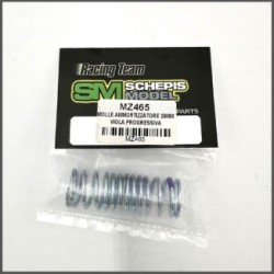 Progressive shock absorber springs 28mm purple (MZ465)