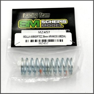 Shock absorber springs 30mm orange (MZ457)