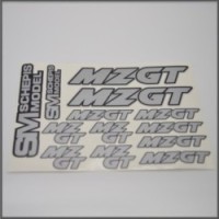 Mz gt sticker - grey (MZ1701)