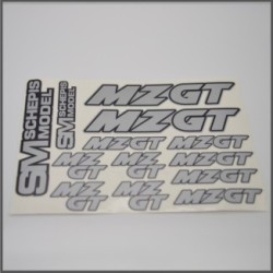 Mz gt sticker - grey (MZ1701)