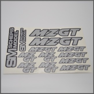 Mz gt sticker - grey (MZ1701)