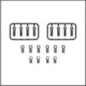 Balljoint set (6+4+8) x20 (SER401807)