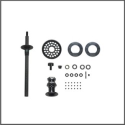 Carbon rear axle diff set pro F110 SF4 (SER411455) (SER411455)