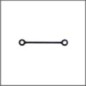 Chassis brace fr carbon x20 (SER401868)