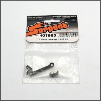 Chassis brace set rr X20 '21 (SER401965)
