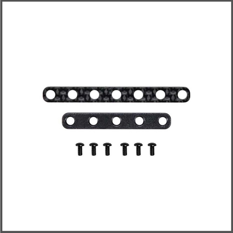 Chassis center stiffner set mid x20 (SER401875)