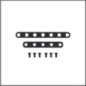 Chassis center stiffner set mid x20 (SER401875)