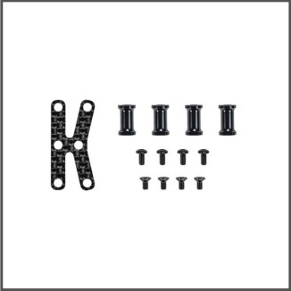 Chassis center stiffner set rr X20 (SER401874)