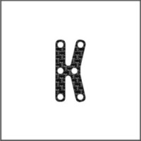 Chassis stiffner center rr carbon X20 (SER401867)