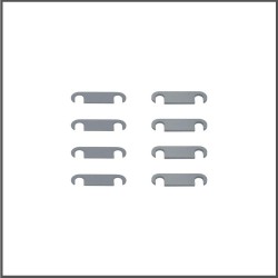 Steeringblock spacer set (2+2) X20 '21 (SER401925)