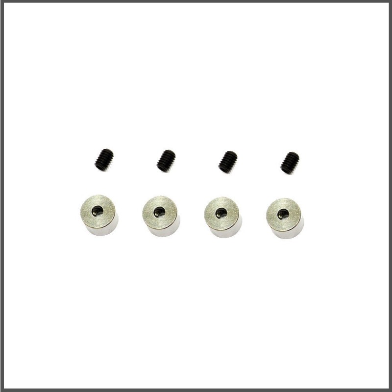 Collar alu 2.1+setscrew (4) (SER1639)