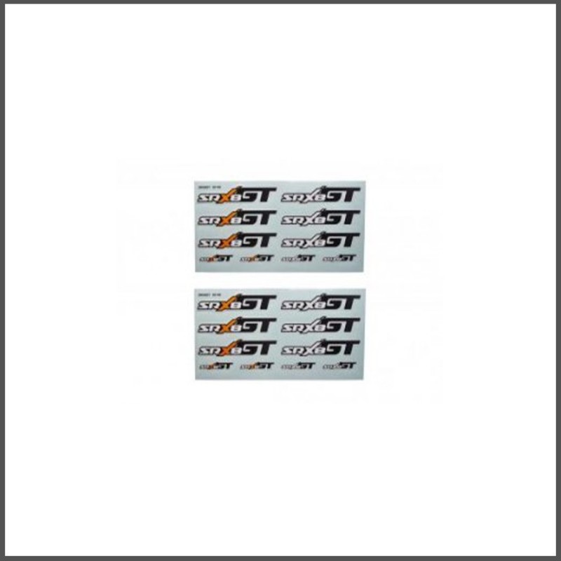 Decal sheet srx8 gt (2) (ser601192) (SER601192)