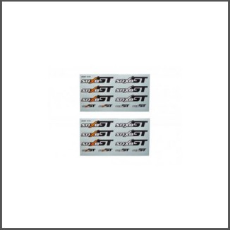 Decal sheet SRX8 GT (2) (SER601192) SPARE PARTS SERPENT