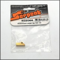Motormount weight 5gr X20 '23 (SER402066)
