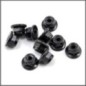 Nut nylock m3 flanged (10) (SER110441)