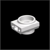 Pinion mount magnesium H/L SRX8 GT (SER601161)