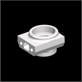 Pinion mount magnesium H/L SRX8 GT (SER601161)