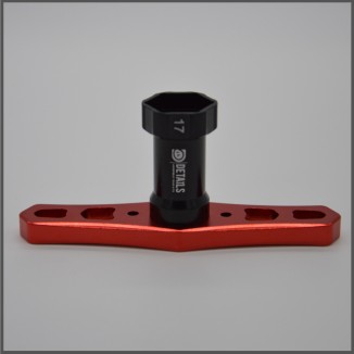 TYRES WRENCH - RED 17MM TIRES / WHEELS BLISS