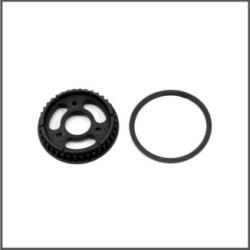 Pully solid axle 38T (SER401359)