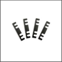 Rollcenter spacer fr / rr alu SRX8 GT (4) (SER601013)