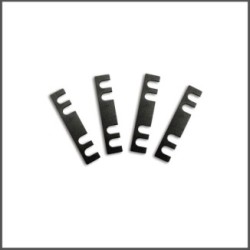 Rollcenter spacer fr / rr alu SRX8 GT (4) (SER601013)