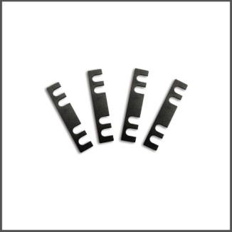 Rollcenter spacer fr / rr alu SRX8 GT (4) (SER601013)