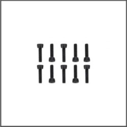 Screw allen cilinderhead M2.5x10 (10) (SER110228)