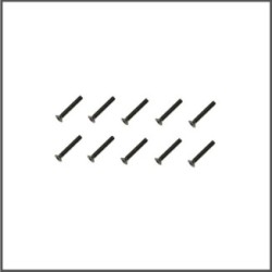 Screw allen countersunk m3x20 (10) (SER110125)
