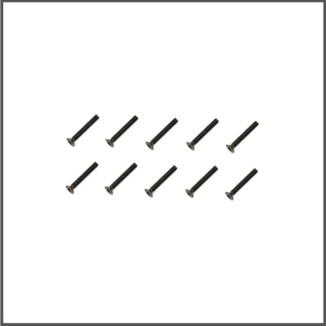 Screw allen countersunk m3x20 (10) (SER110125)