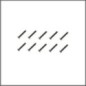 Screw allen countersunk m3x20 (10) (SER110125)