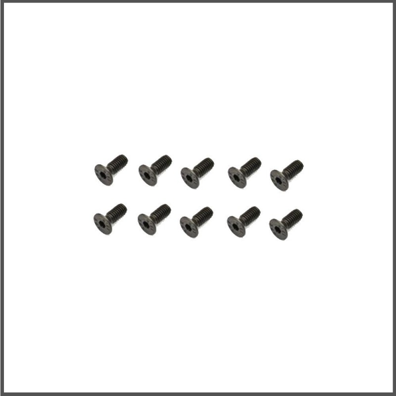 Screw allen countersunk m4x10 (10) (SER110102)