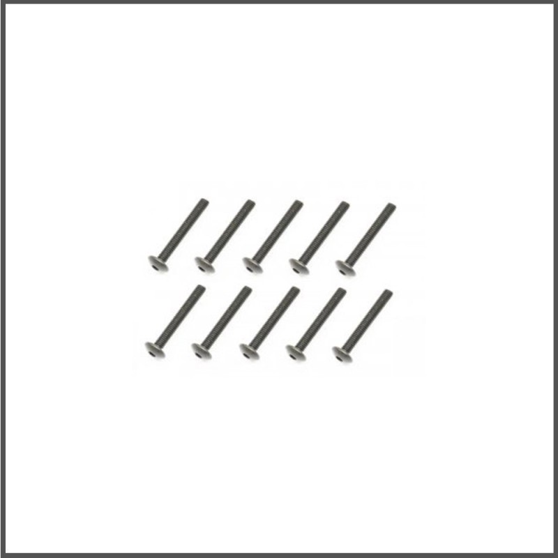 Screw allen roundhead m3x22 (10) (SER110141)