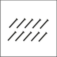 Screw allen roundhead M3x25 (10) (SER110142)