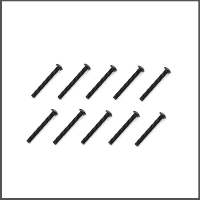 Screw allen roundhead M3x25 (10) (SER110142)