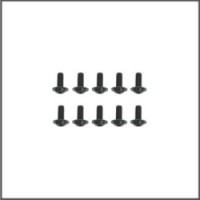 Screw allen roundhead flanged M3x18 (10) (SER110167)