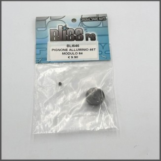 Pinion gear 46t alu  module 64 (BLI646)