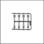 Shock end frame rcm-ss  (4+4) (SER160129)