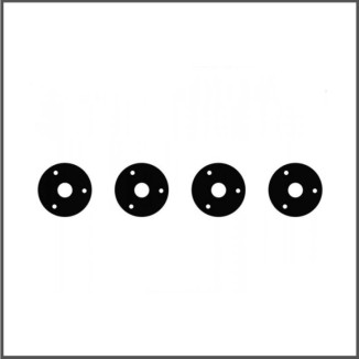 Shock piston 3-holes (4) X20 (SER401840)