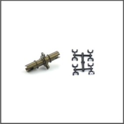 Solid axle alu S411 mono for blades (SER401600)