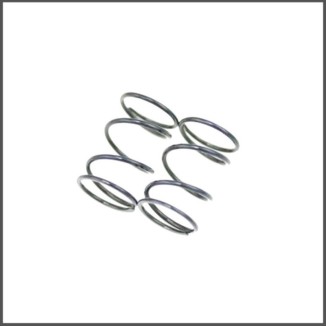 Spring Fr/Rr Black 811GT 37lbs (2) (SER600602)