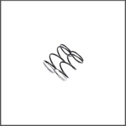 Spring Fr/Rr White 811GT 31.5lbs (2) (SER600600)