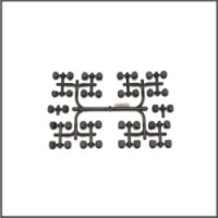 Suspension bracket inserts (36) SRX8 (SER600823)